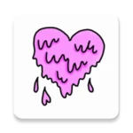 Logo of Stickers Hearts android Application 